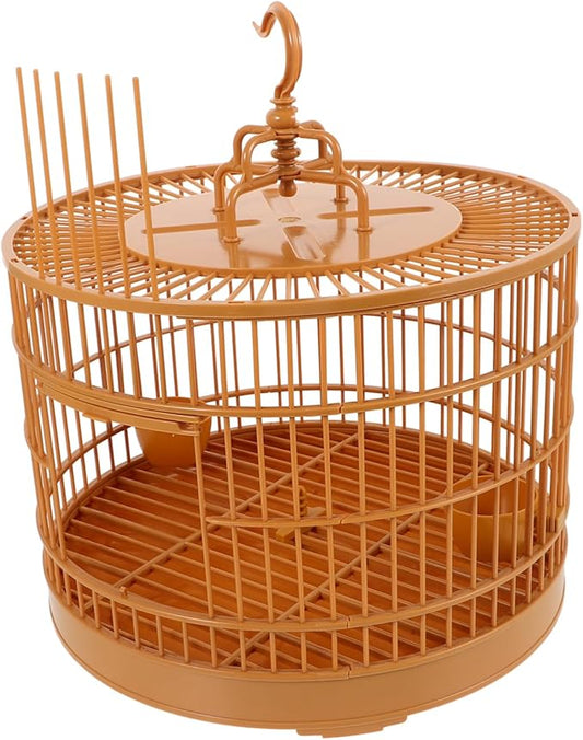 BESPORTBLE Bird Cage Hanging Cage for Parakeets Cockatiels Secure Stylish Design for Comfortable Living Space for Various Birds