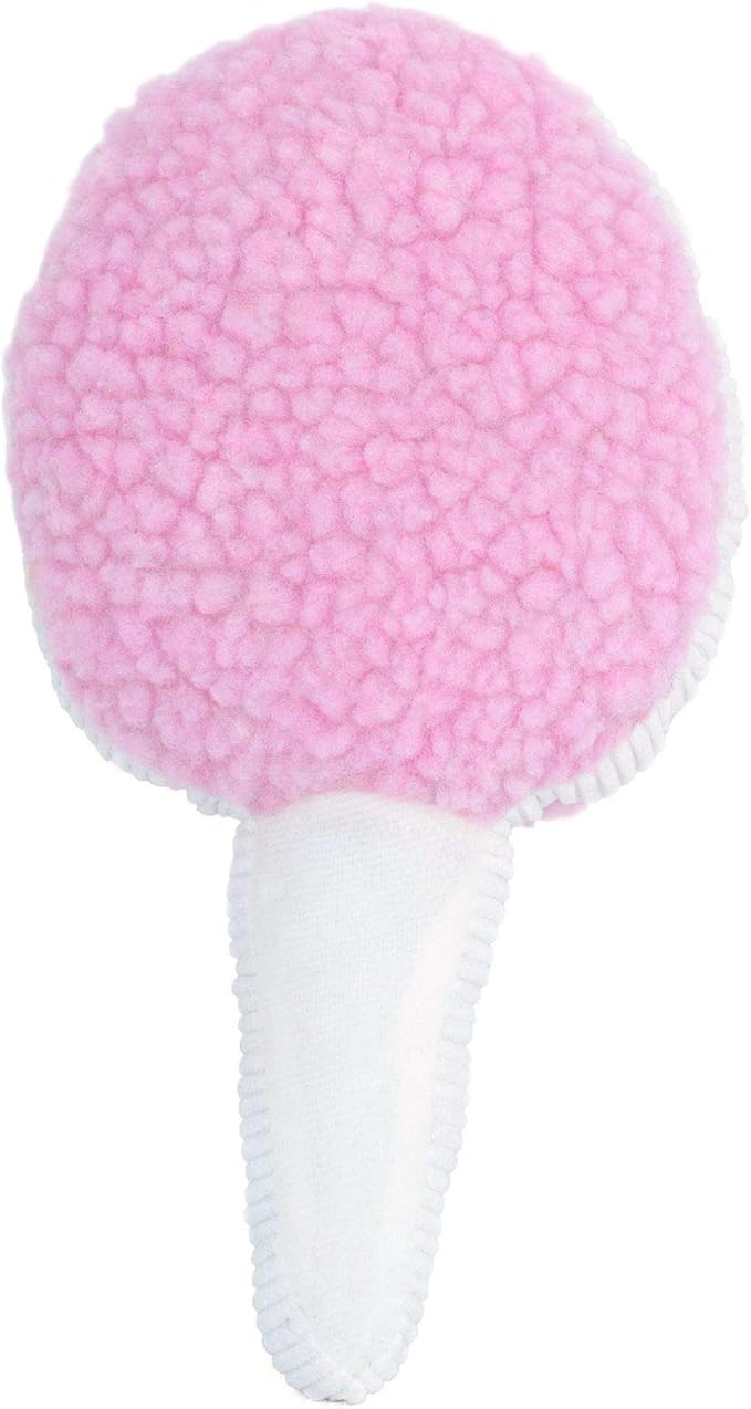 Zippy Paws Zp910 Squeakie Pattiez - Cotton Candy Dog Toy