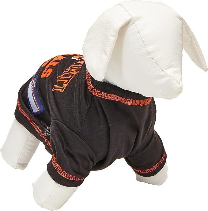 NFL Cincinnati Bengals Dog T-Shirt for Pets, Size Small. Officially Licensed Pet Shirt with Team Logo, Soft Stretchable Comfort Fit Apparel for Dogs & Cats