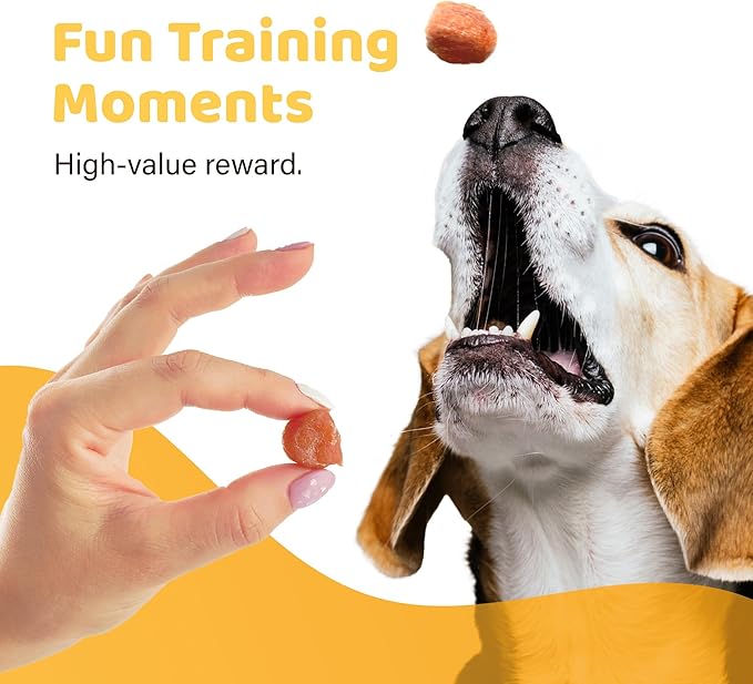 iPaw 2 Saver Combo Turkey Tots Dog Treats for Puppy Training, All Natural Human Grade Dog Treat, Hypoallergenic, Easy to Digest (Turkey Tots), 2 Packs