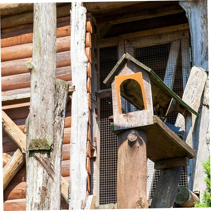 Milisten 10pcs The Birdcage Pigeon Cage Door Frame No Burs One-Way Entry European Style Door for Bird Racing