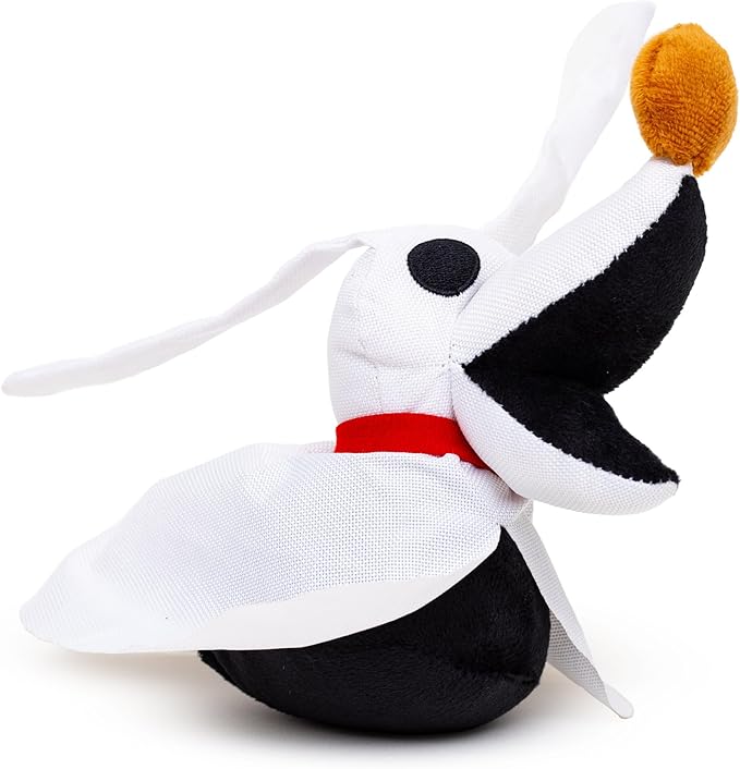 Buckle-Down Disney Dog Toy, The Nightmare Before Christmas Zero Pose Pet Toy, Ballistic Nylon Plush