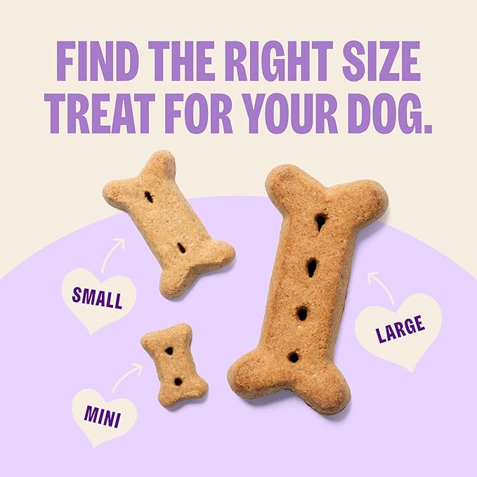 Wellness Old Mother Hubbard Classic P-Nuttier Dog Biscuits, Natural Training Treats, Peanut Butter Flavor, Mini Size, 5 oz Bag