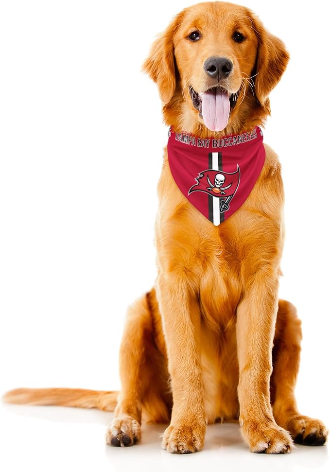 Littlearth NFL Reversible Pet Bandana - Officially Licensed Teams, Sizes XS to XL