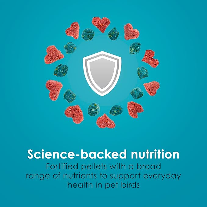 Kaytee Forti-Diet Pro Health + Safflower Nourish+Protect Cockatiel Food 15 Pounds