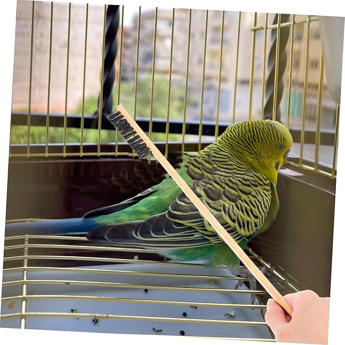 Reptile Cage Cleaner Small Animal Brush Chicken Coop Cleaning Tools Birdcage Cleaning Brush Set