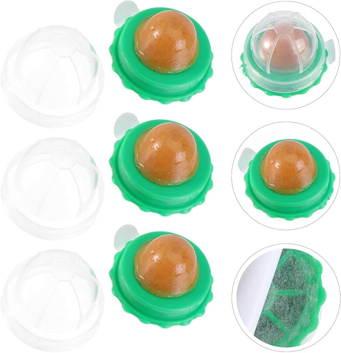 Balacoo 9 Pcs Cat Snacks Candy Ball - Wall Lickable Sugar Balls, Edible Cat Sugar Energy Balls, Cat Lickable Treats Balls, Kitten Licking Sweet Ball, Kitten Treats Licking Candy