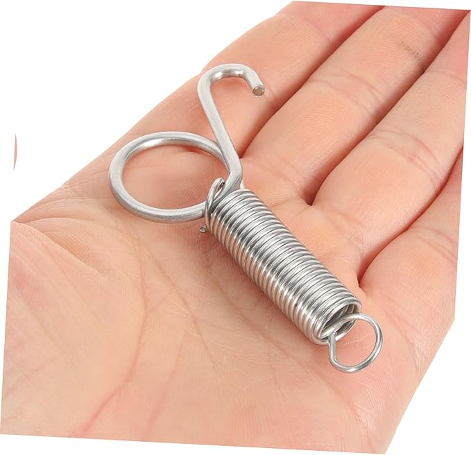 FRCOLOR 20pcs Cage Door Spring Hook Fixed Hanger for Pigeon and Cages High Elastic Material Easy to Install Secure Accessory