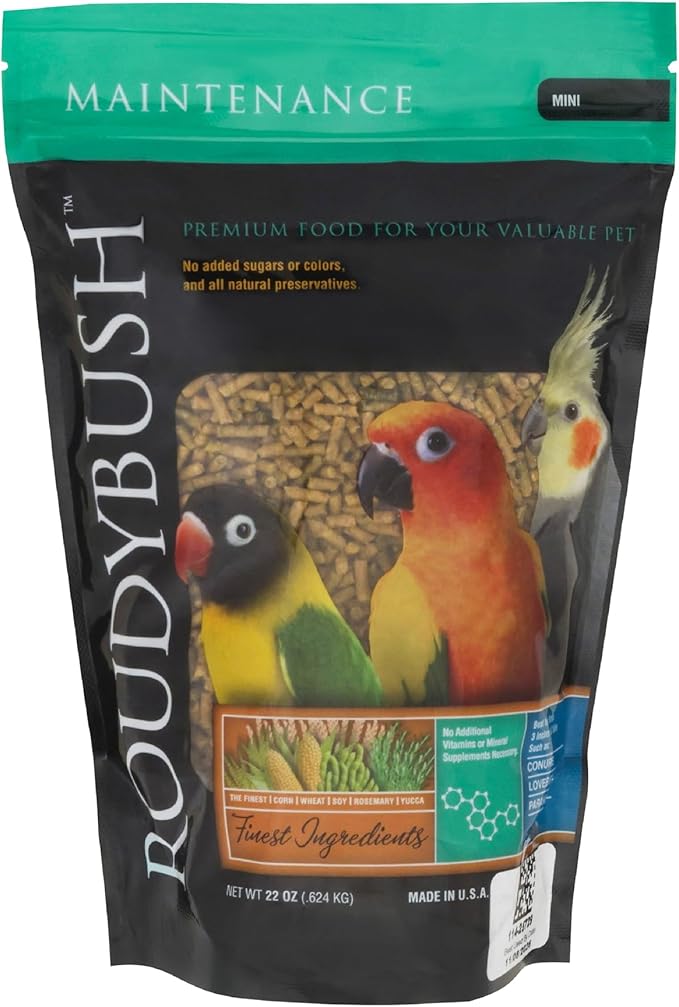 Roudybush Daily Maintenance Bird Food, Mini, 22-Ounce