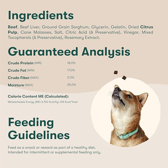 Jinx Soft Jerky Dog Treats Bundle - Beef Bites (2 Pack)