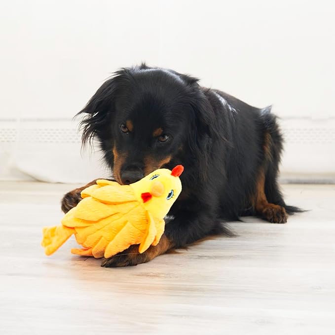 KONG Layerz Forage Dog Toy – Plush Puzzle Toy with Quilted Treat Pockets, Crackle Material & Squeaker for Enrichment (3 Pack (Armadillo, Hedgehog and Hen))