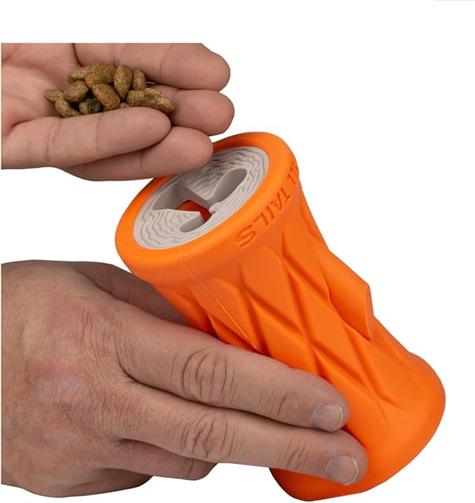 Tall Tails Natural Rubber Reward Interactive Dog Toy, Tree Trunk