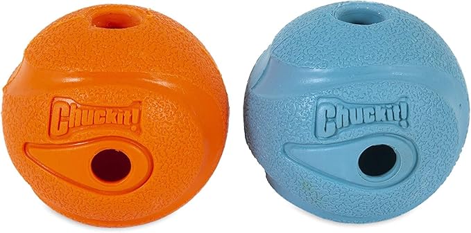 Chuckit The Whistler Chuck-It Ball Medium Ball - 2.25" Diameter - 2/Pack (3 Pack)3