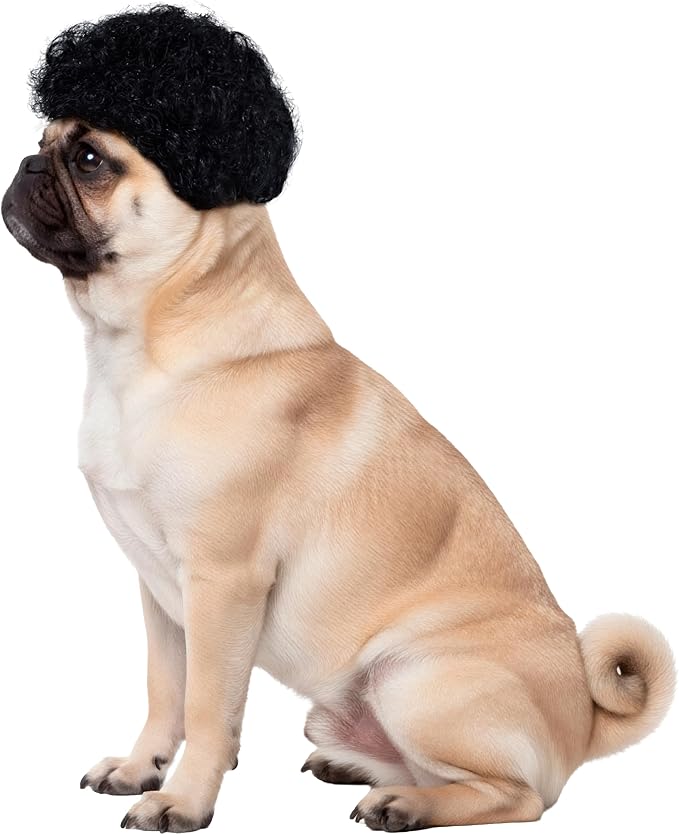Rubies Afro Pet Wig for Dogs or Cats, S/M