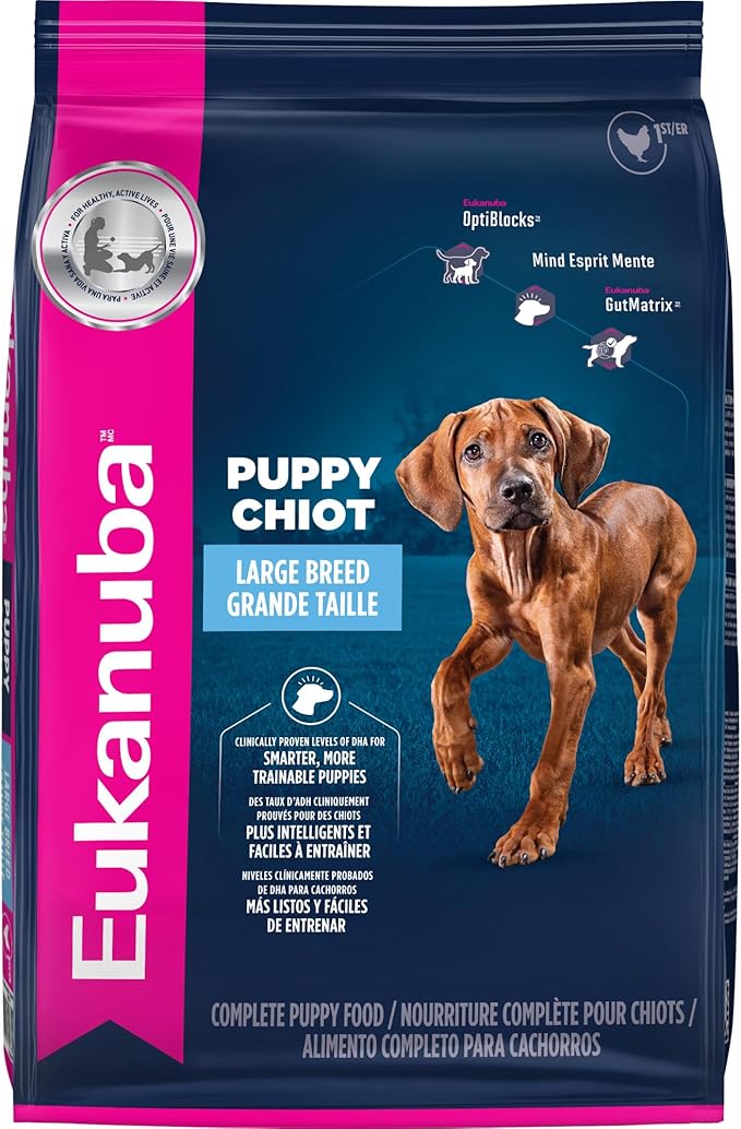 Eukanuba Puppy Large Breed Dry Dog Food, 14 lb bag