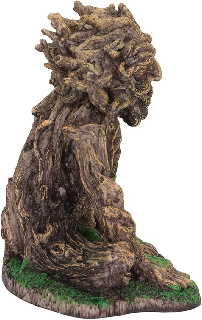 Aquarium Tree Trunk Decoration, Fish Tank Tree Statue Ornaments, Resin Simulation Tree with Lifelike Appearance, Safe Hiding Place for Aquatic Pets, Durable Aquarium Decor for Most