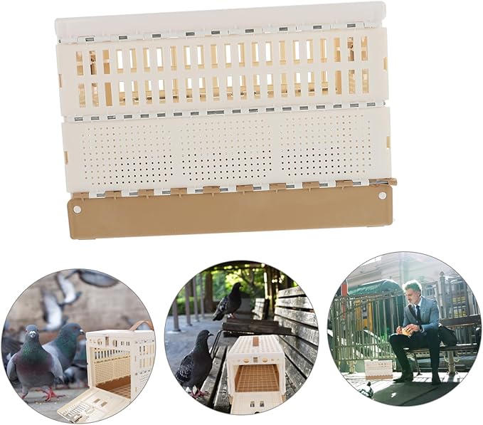 Foldable Pigeon Cage Multi-Function Pet Nest Cage for Easy Transportation Compact Design Comfortable Handle for Outdoor Use