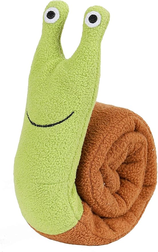 Pet Snuffle Mat for Dogs Cats Boredom, Dog Educational Sound Toys, Interactive Feed Game Toys, Encourages Natural Foraging Skills for Cats Dogs, Stress Relief, be Smarter (Snails)