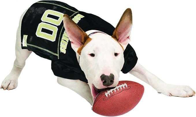 Pets First NCAA College Purdue Boilermakers Mesh Jersey for DOGS & CATS, X-Large. Licensed Dog Jersey with your Favorite Football/Basketball College Team