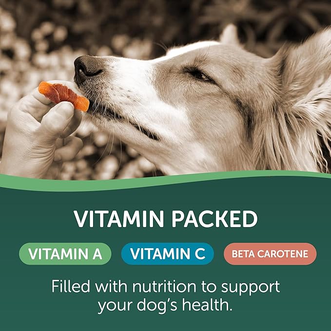 HEALTHFULS Chicken-Wrapped Sweet Potato Treats, 25 oz - Healthy, Protein Rich Treats for Dogs - Long Lasting Dog Chews