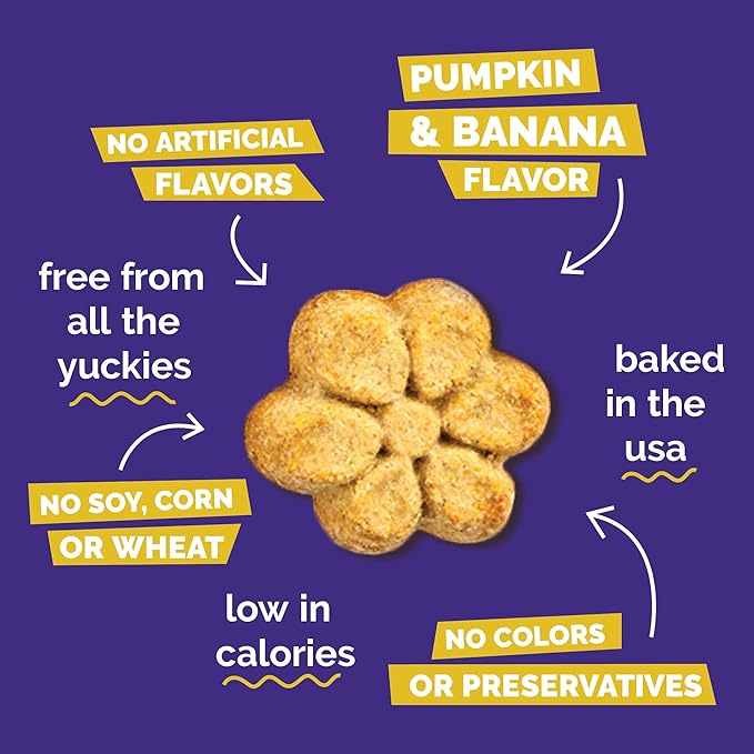 Fruitables Soft and Chewy Skinny Minis Grain Free Dog Training Treats Variety Pack of 6-1 of Each Flavor