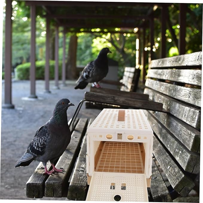 Portable Pigeon Cage Foldable Design for Pigeon and Transportation Easy Storage Premium Plastic Material Scientific Mechanism for Safe Use