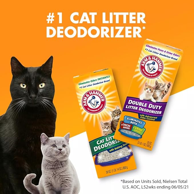 Arm & Hammer Odor Control Cat Litter Deodorizer Double Duty - 30oz