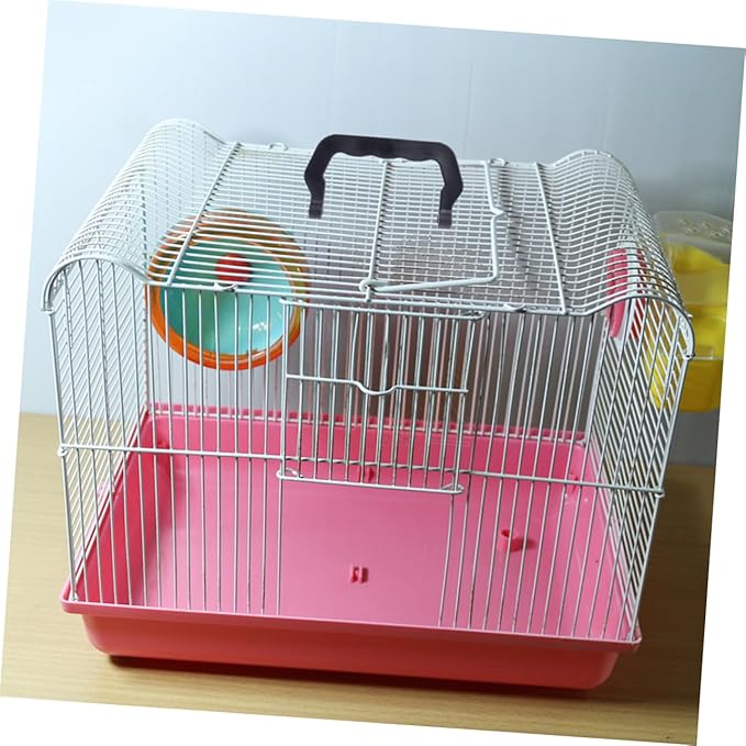 HANABASS 20pcs Multi-use Pet Cage Handles Plastic Cage Lifting Handles for Birds Parakeets Guinea Pigs Hamsters Easy Installation