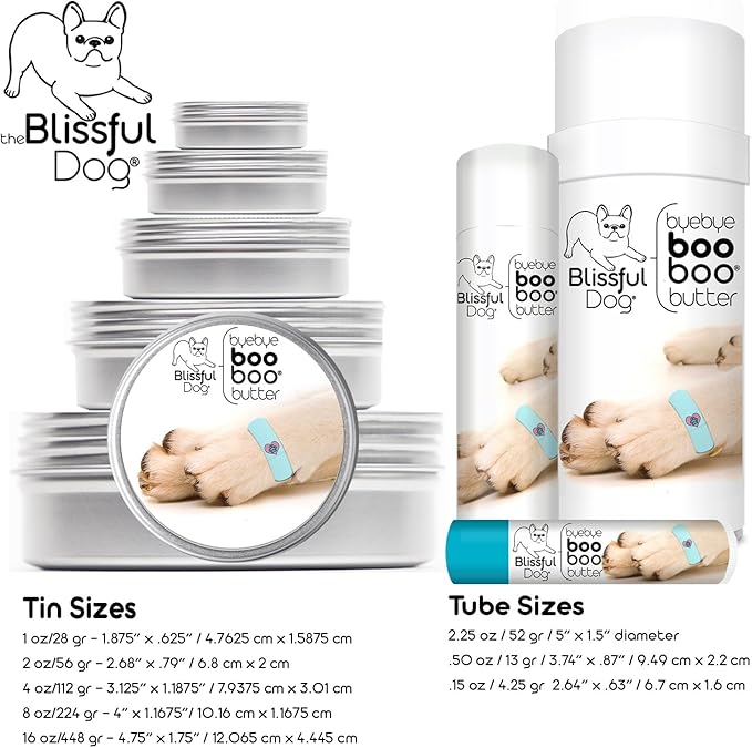 The Blissful Dog Mixed Breed Boo Butter, 0.50 oz