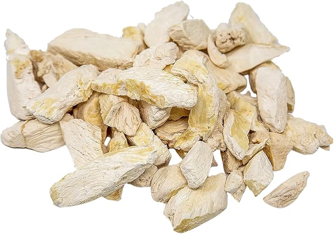 hotspot pets Freeze Dried Chicken Treats for Cats & Dogs -1LB Big Bag- USA Made- Healthy Single Ingredient-Resealable Bag, All Natural Grain-Free (Chicken Breast)- Perfect for Training, Topper & Snack
