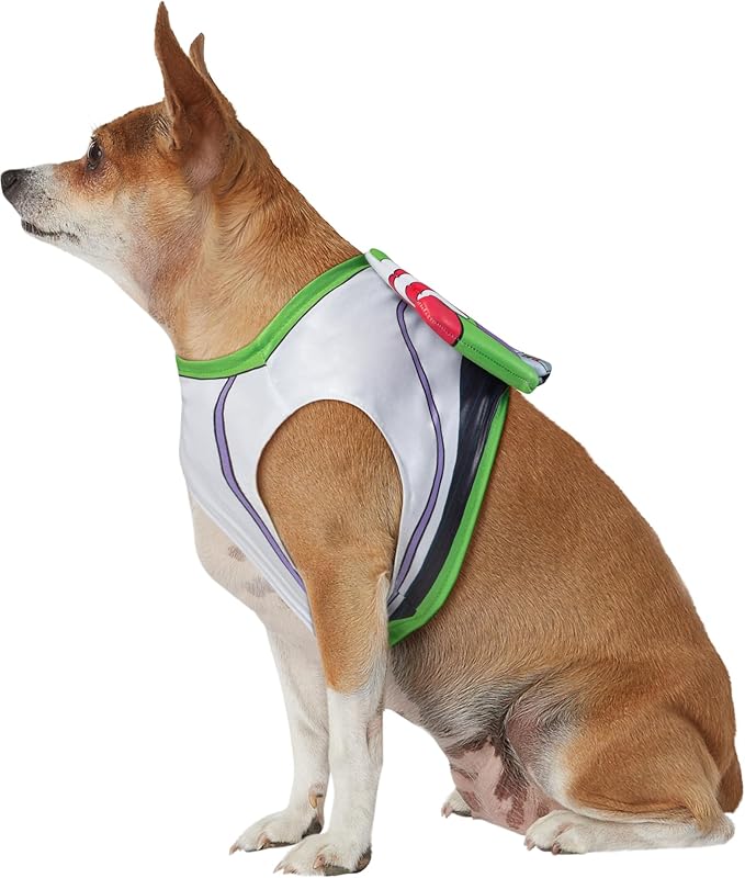 Toy Story: Buzz Lightyear Pet Accessory & Toy Set for For Dogs or Cats by Rubies, S/M