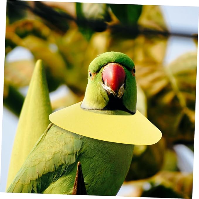 ORFOFE Parrot Neck Collar Protective Accessory for Recovery and Comfortable for Preventing Pecking and Injury Design for Birds