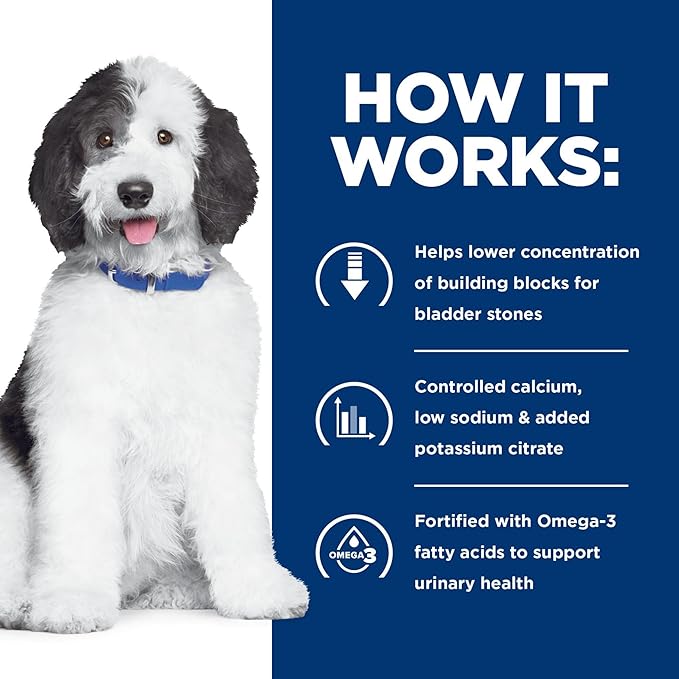 Hill's Prescription Diet c/d Multicare Urinary Care Wet Dog Food, Chicken, 13 oz. Cans, 12-Pack