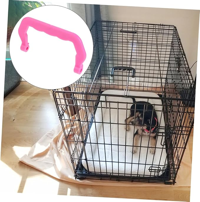 30pcs Detachable Portable Plastic Bird Cage Handle Set for Outdoor Pet Carriers Comfortable Grip for of Animals