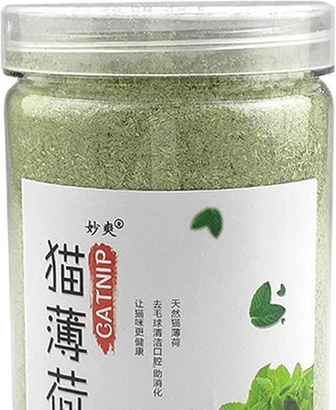 6X Catnip Powder for Cats, Catnip Catnip Dried Leaves Premium Quality Catnip Treats for Cat Toys Happy Kitten Scratcher Post Cat Bed