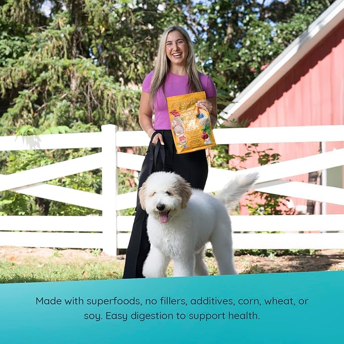 Evanger's Grain Free Whitefish and Sweet Potato Recipe with Salmon Meal Dry Food for Dogs – 16.5 lb – Chicken & Poultry Free, Prebiotics, Coconut Oil, All Life Stages