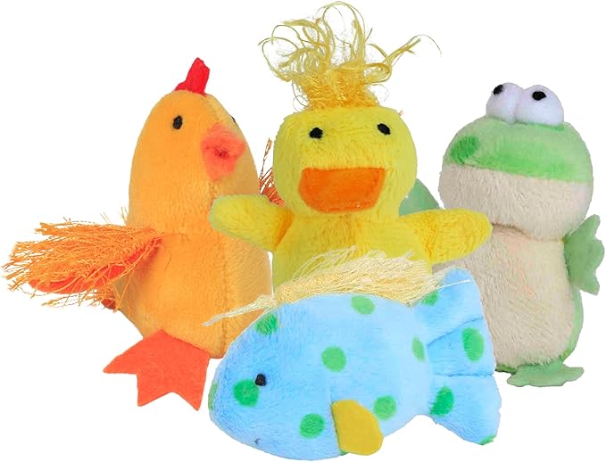 Multipet Duck Look Who’s Talking for Cats, 1.5 Inches Cat Toy