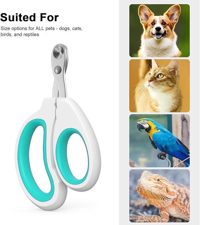 Aogeili Cat Specific Nail Clipper, Avoiding Excessive Cutting, Suitable for Beginners. It Can Also be Used for Small Animals Such as Birds, Hamsters, Rabbits, Hedgehogs, Ferrets, Guinea Pigs, Etc.
