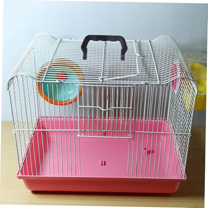 20pcs Portable Pet Cage Handles Multi-use Plastic Birdcage Hamster and Accessories Smooth Design for Easy Installation and Repeated Use