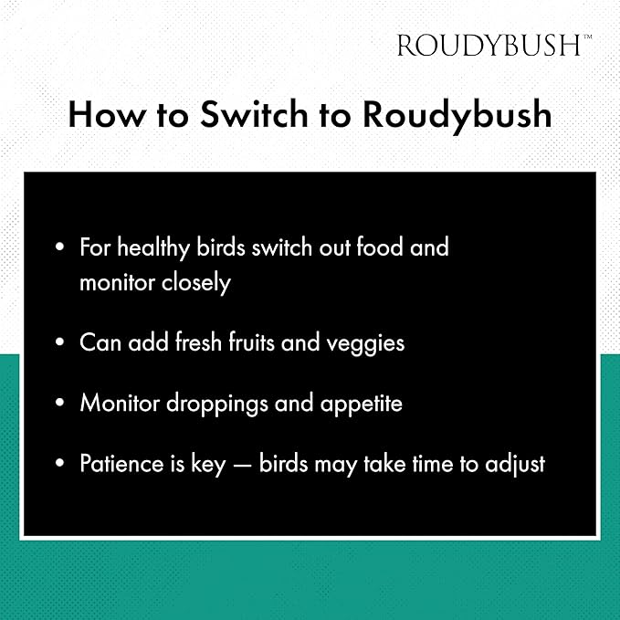 RoudyBush Daily Maintenance Food for Birds - Scientifically Formulated Bird Feed - Bird Food Pellets w/Corn, Wheat, Soy & More - Nutritious & Healthy Feed for Birds (Nibles, 25lb)