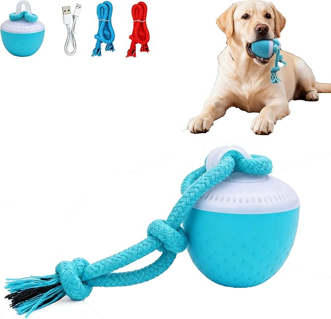 Interactive Dog Toys for Small Dogs – Peppy Pet Ball & Chase Buddy Dog Toy Active Rolling Puppy Toys to Keep Them Busy, Daily Training Interactive Puppy Toys