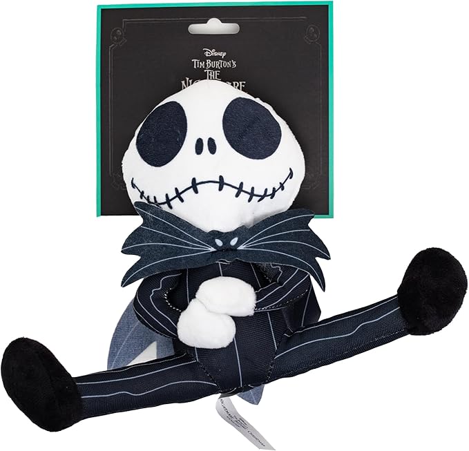 Buckle-Down Disney Dog Toy, The Nightmare Before Christmas Jack Sitting Pose Pet Toy, Plush