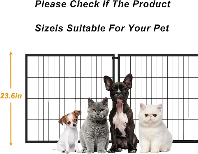 47.2 Inch Large Dog Crate and Playpen for Small Medium Large Breeds Indoor Outdoor Use with Easy Assembly Durable Construction Spacious Design