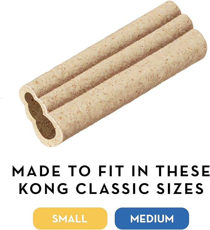 KONG - Puppy and Ziggies - Puppy Toys for Teething with Treats (Colors May Vary) - for Small Puppies