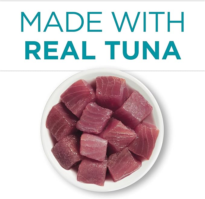 Purina ONE Natural, High Protein Cat Food, Tuna Recipe in Sauce - (Pack of 48) 3 oz. Pull-Top Cans