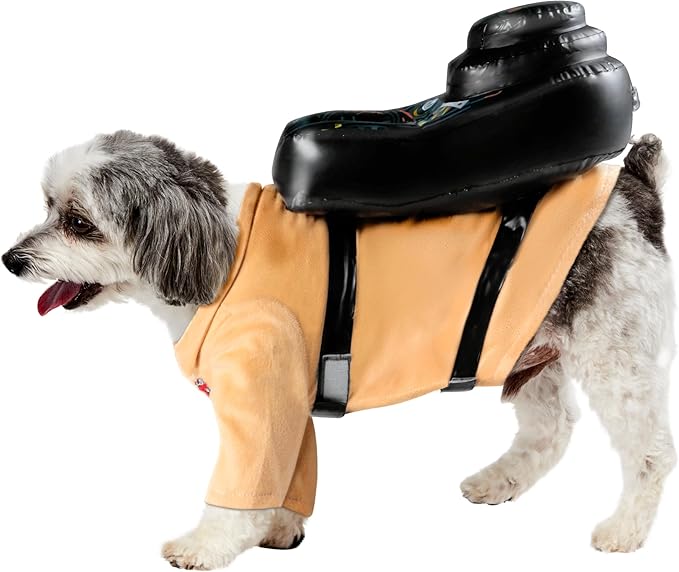 Ghostbusters: Ghostbusters Pet Costume for For Dogs or Cats by Rubies, XL