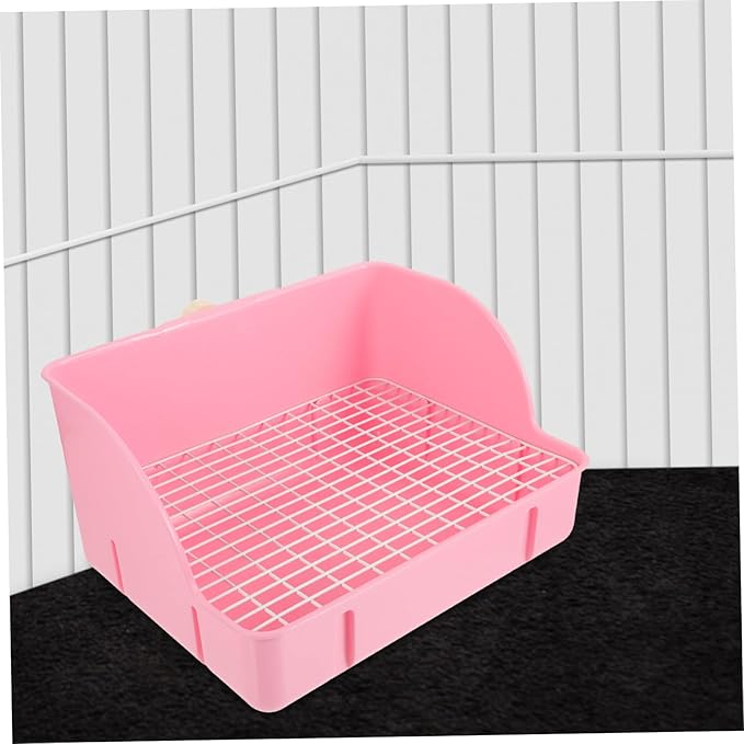 Large Plastic Rabbit Litter Box Pet Litter Box Easy Cleaning Guinea Pig