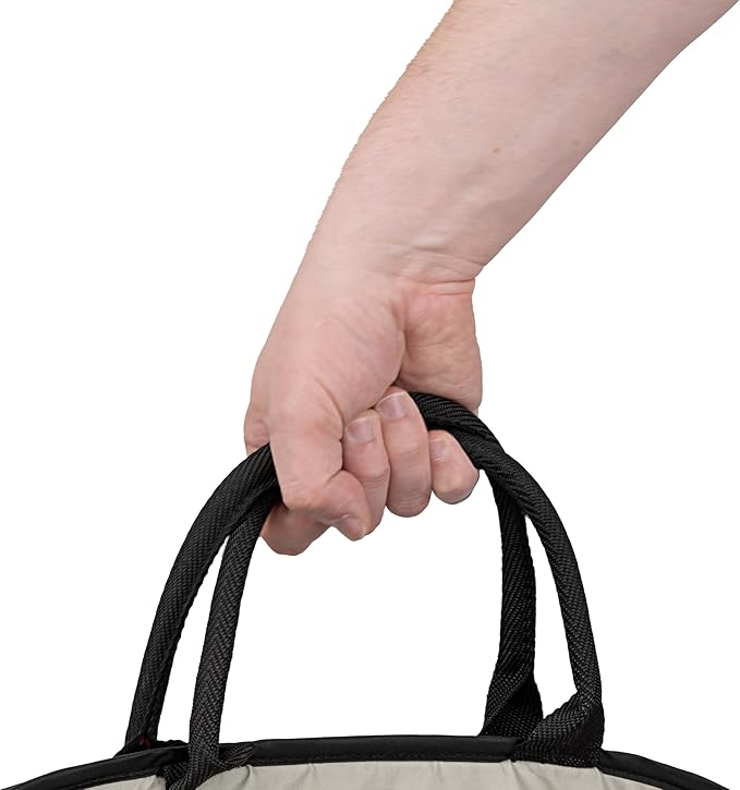 SportPet Designs Pop Open Cat Carrier, Soft-Sided Collapsible Travel Carrier for Cats up to 15 lbs, Lightweight Portable Design with Mesh Ventilation & Secure Zippers, Cat Print