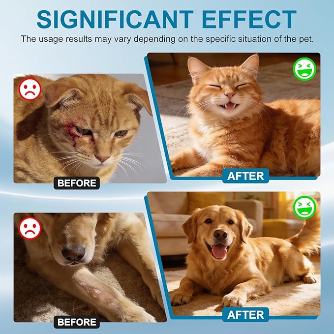 Dog Wound Care Hydro Gel, Hot Spot Solution for Dogs and Cats, Relieves Itchy Skin and Irritations, for Pets Bites, Scratches, Cuts, Ulcers,Safe If Licked, 1 Pack
