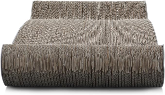 PetFusion Cat Scratching FLIP PAD - 2 Designs in one. [Superior Cardboard & Construction, Significantly outlasts Cheaper alternatives]